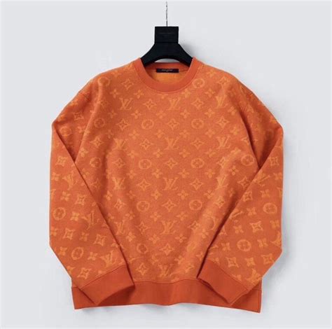 sudadera louis vuitton naranja